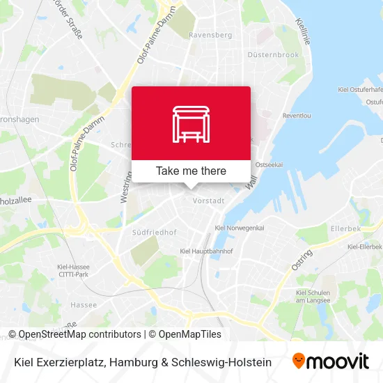 Карта Kiel Exerzierplatz