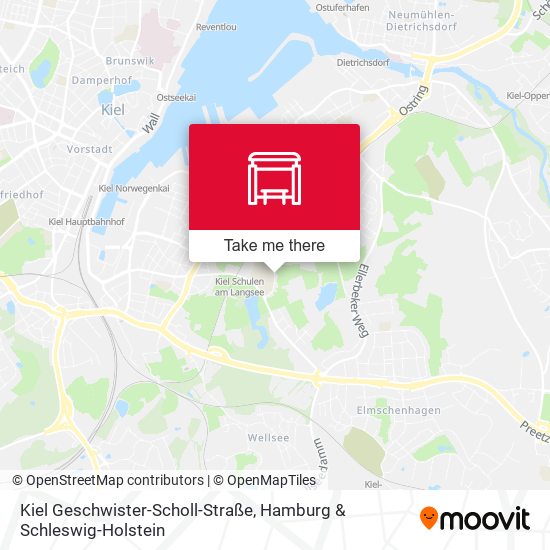 Kiel Geschwister-Scholl-Straße map
