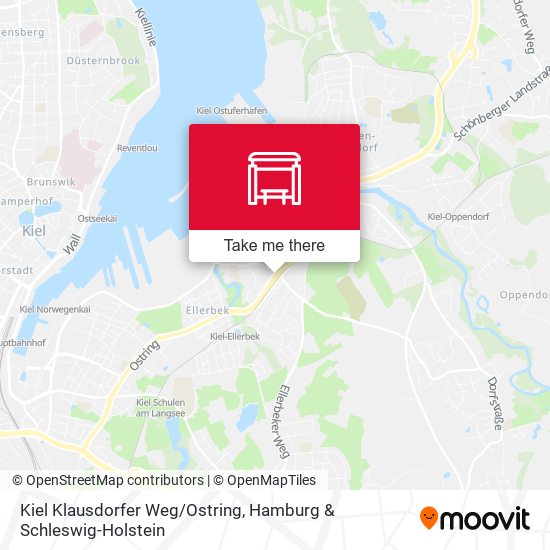 Kiel Klausdorfer Weg/Ostring map