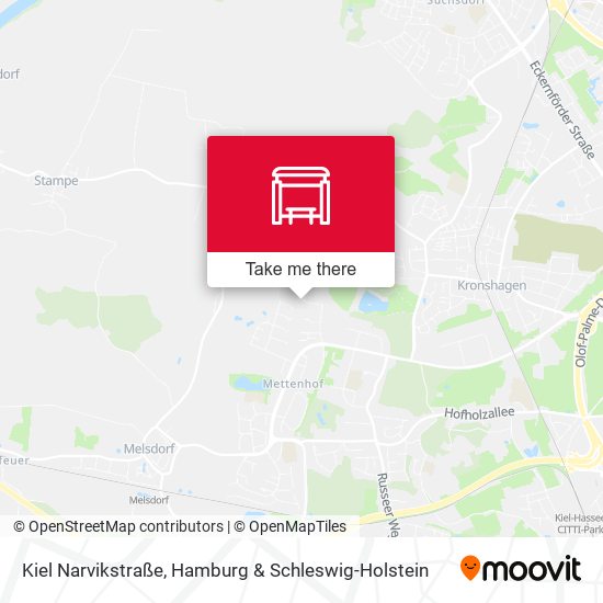 Kiel Narvikstraße map