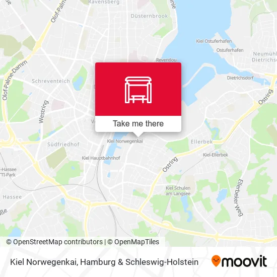 Карта Kiel Norwegenkai