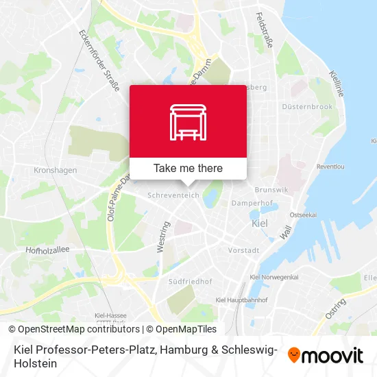 Карта Kiel Professor-Peters-Platz