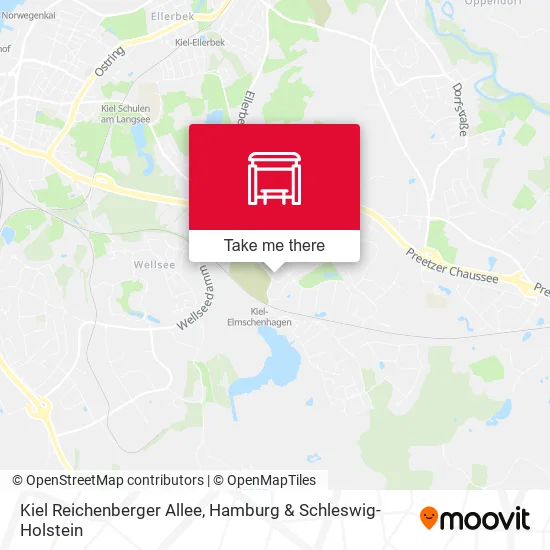 Карта Kiel Reichenberger Allee