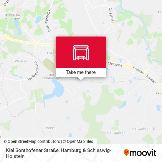 Kiel Sonthofener Straße map