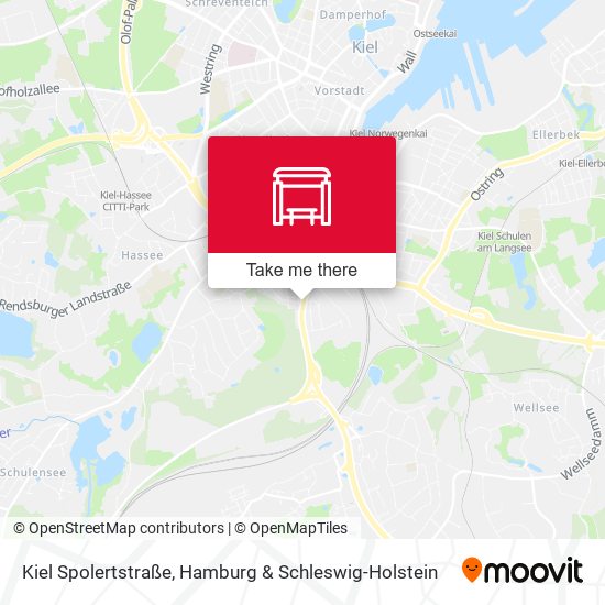 Kiel Spolertstraße map