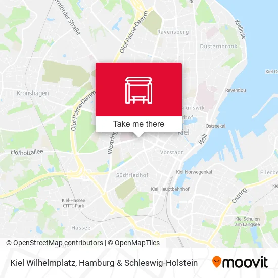 Карта Kiel Wilhelmplatz