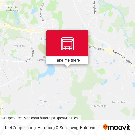 Карта Kiel Zeppelinring