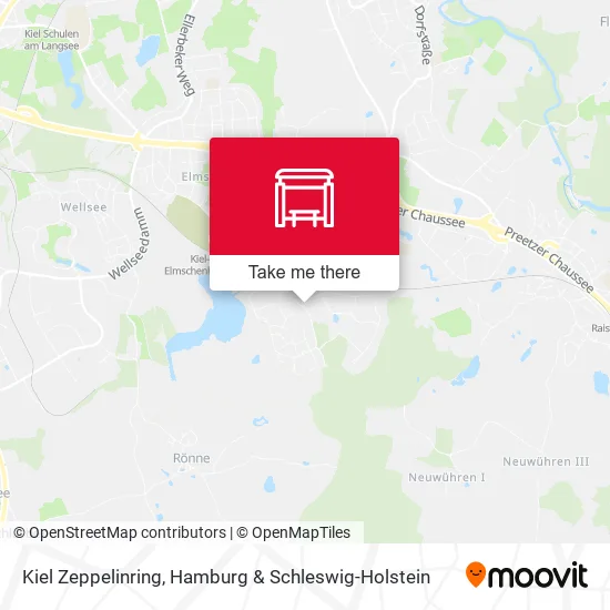 Карта Kiel Zeppelinring