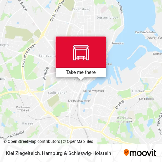 Карта Kiel Ziegelteich