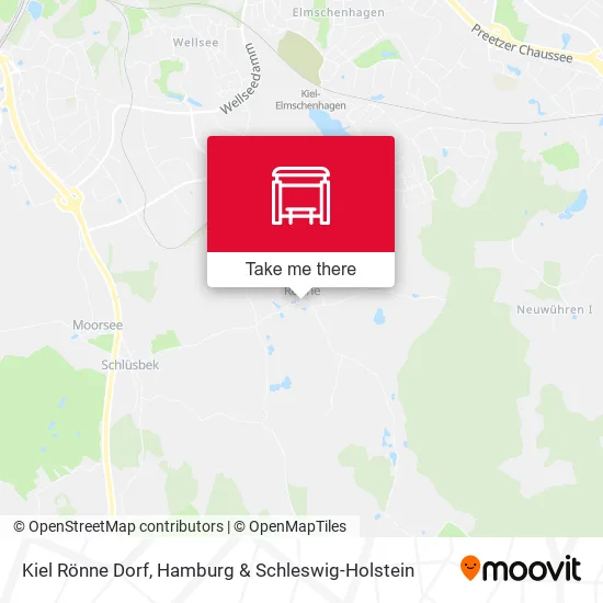 Карта Kiel Rönne Dorf