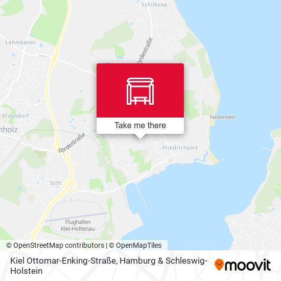 Kiel Ottomar-Enking-Straße map