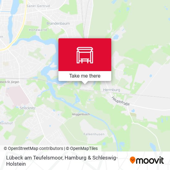 Lübeck am Teufelsmoor map