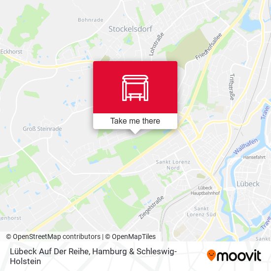 Lübeck Auf Der Reihe map