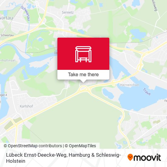 Lübeck Ernst-Deecke-Weg map
