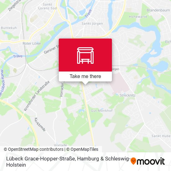 Lübeck Grace-Hopper-Straße map