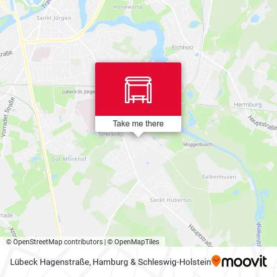 Карта Lübeck Hagenstraße