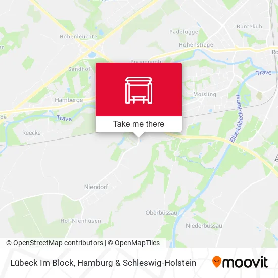 Карта Lübeck Im Block
