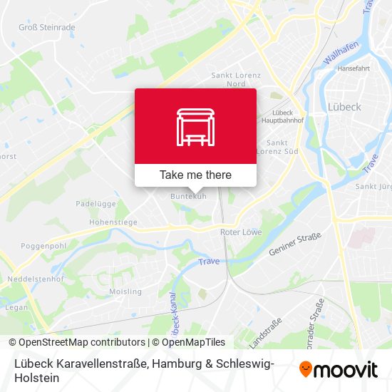 Lübeck Karavellenstraße map