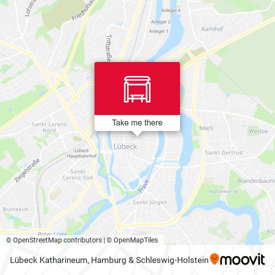 Lübeck Katharineum map