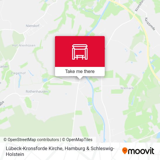 Lübeck-Kronsforde Kirche map