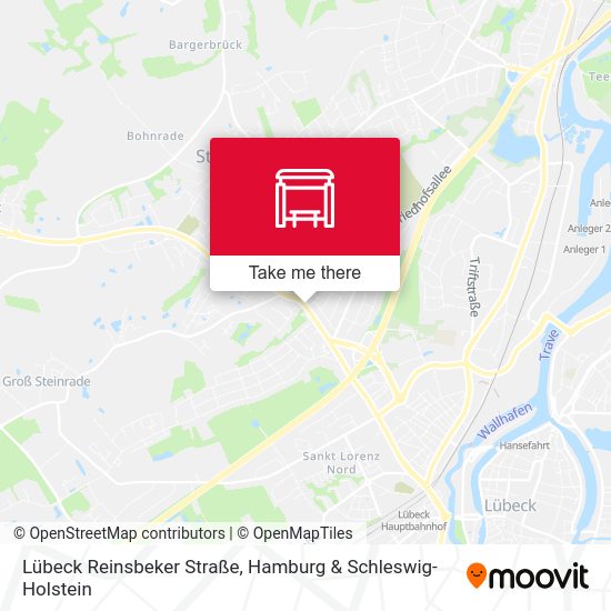 Lübeck Reinsbeker Straße map