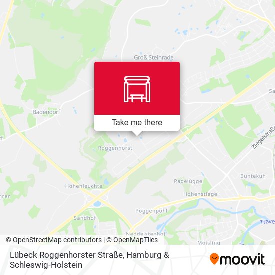 Lübeck Roggenhorster Straße map