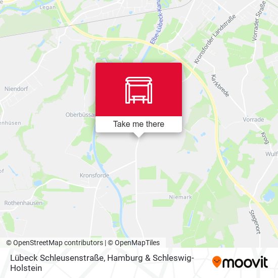 Lübeck Schleusenstraße map