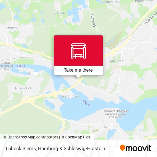 Карта Lübeck Siems