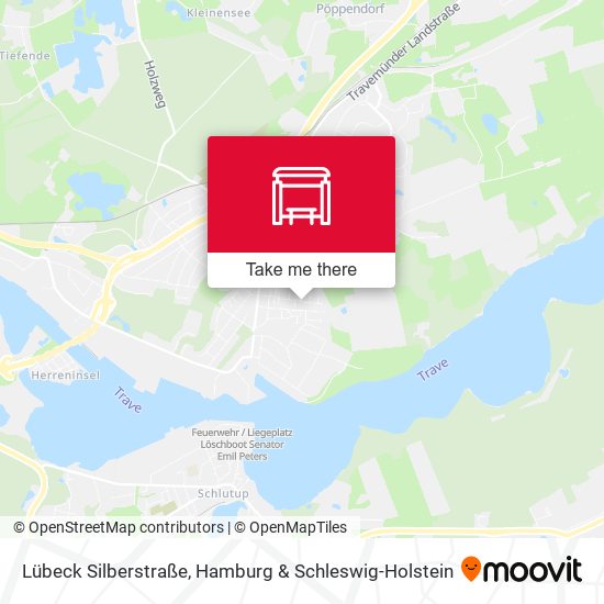 Lübeck Silberstraße map