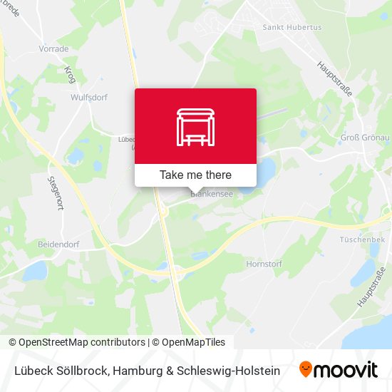 Lübeck Söllbrock map