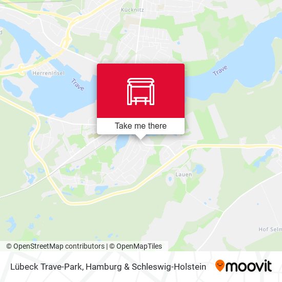 Lübeck Trave-Park map