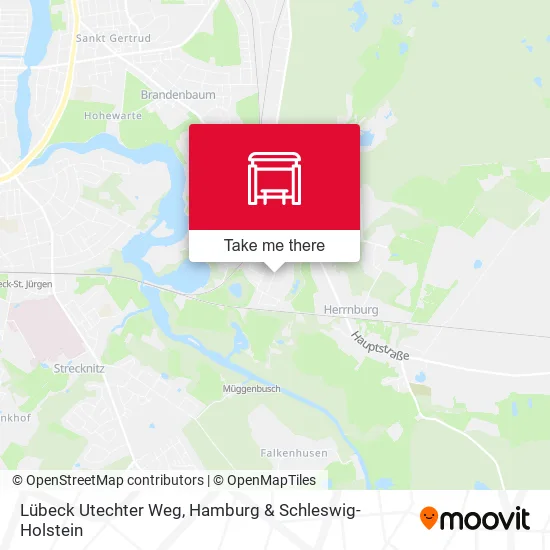 Карта Lübeck Utechter Weg