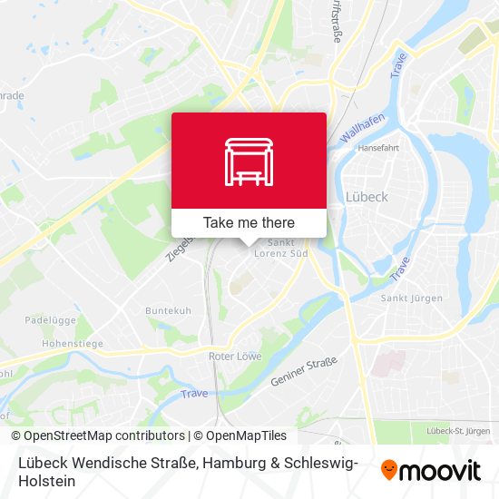 Lübeck Wendische Straße map