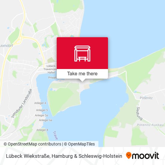 Lübeck Wiekstraße map