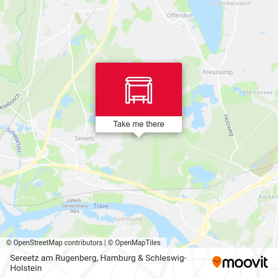 Карта Sereetz am Rugenberg