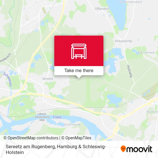 Карта Sereetz am Rugenberg