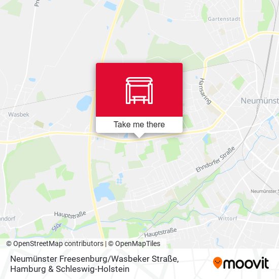 Neumünster Freesenburg / Wasbeker Straße map