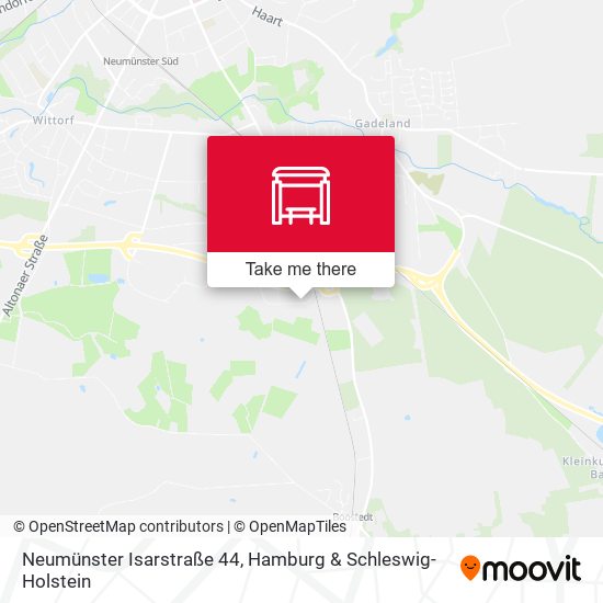 Neumünster Isarstraße 44 map