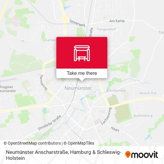 Карта Neumünster Anscharstraße