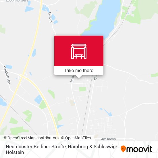 Neumünster Berliner Straße map