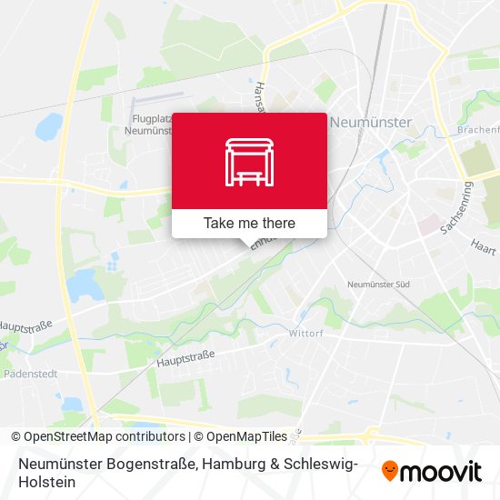 Neumünster Bogenstraße map