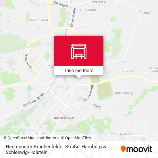Neumünster Brachenfelder Straße map