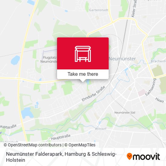 Neumünster Falderapark map