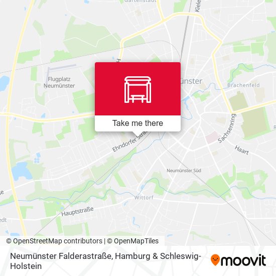 Neumünster Falderastraße map