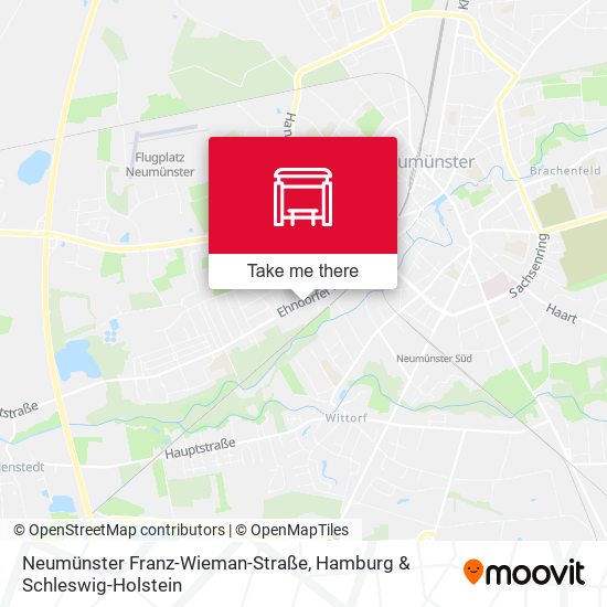 Neumünster Franz-Wieman-Straße map