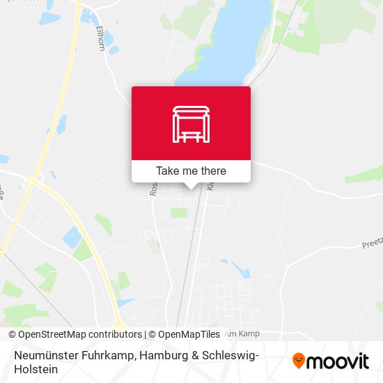 Neumünster Fuhrkamp map