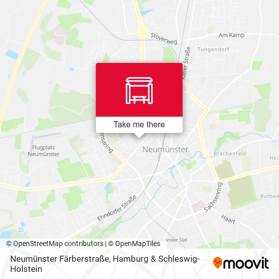 Карта Neumünster Färberstraße