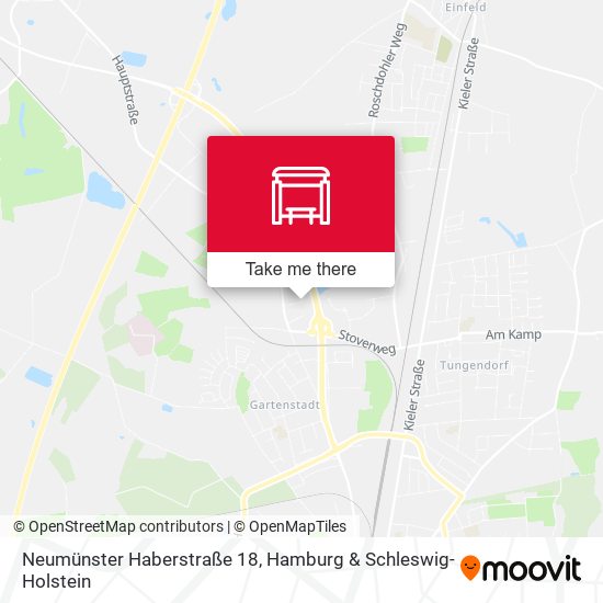 Neumünster Haberstraße 18 map