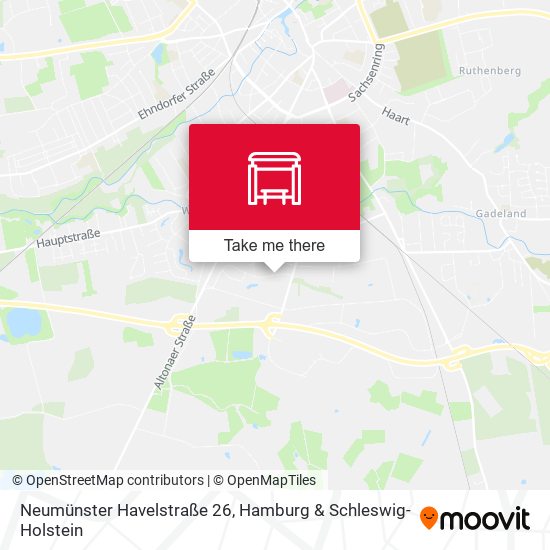 Neumünster Havelstraße 26 map
