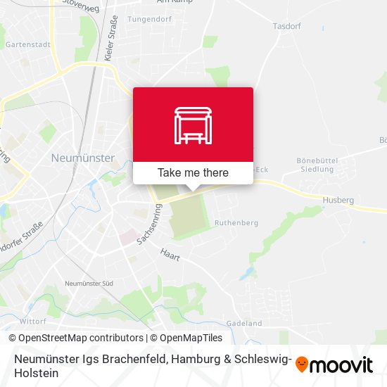 Neumünster Igs Brachenfeld map